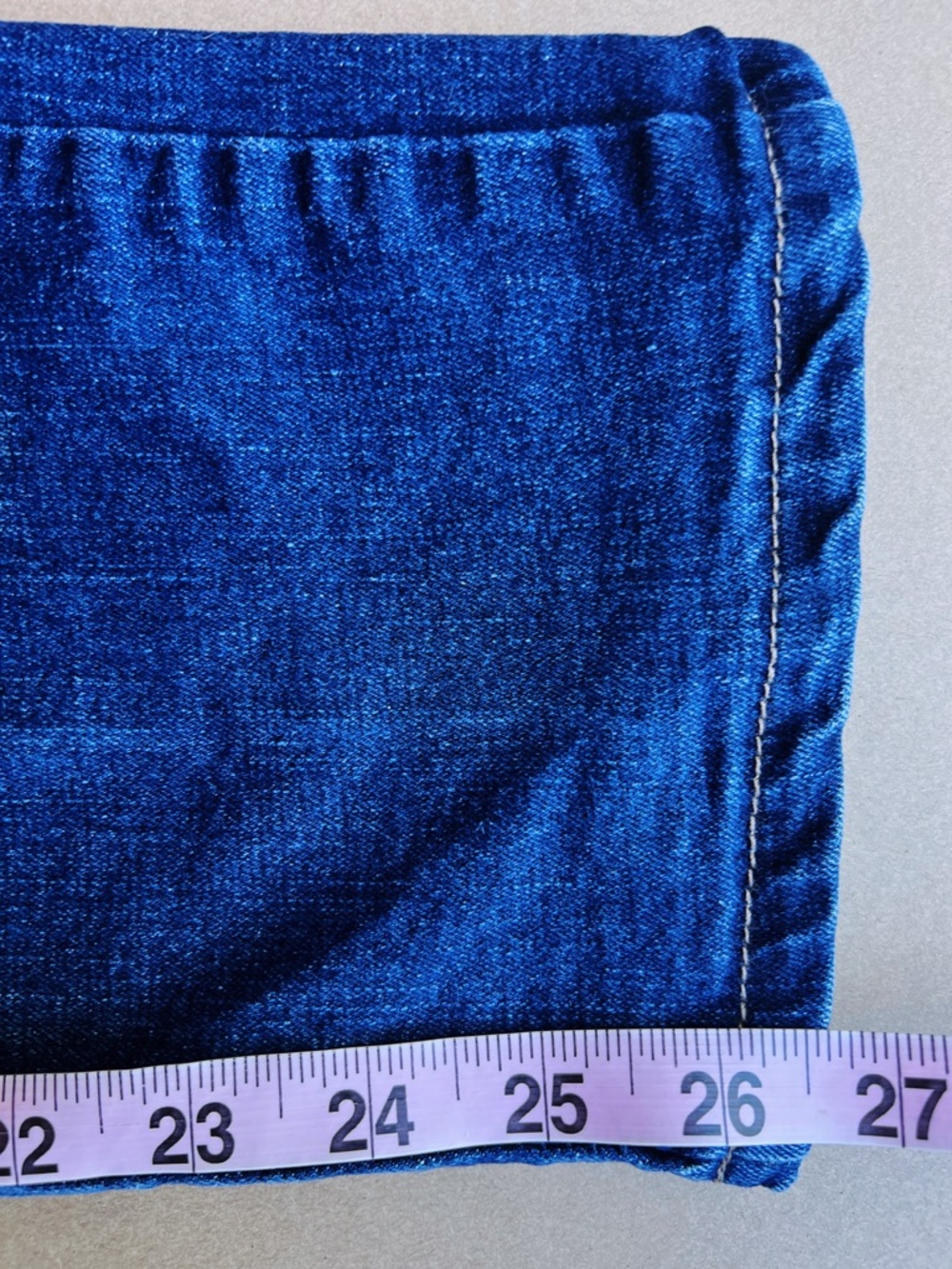 Soojun Denim Overalls Jumpsuit Dark Wash Utility Bib Carpenter Pants Large - Picture 8 of 8